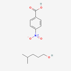 4-Methylpentan-1-ol;4-nitrobenzoic acid