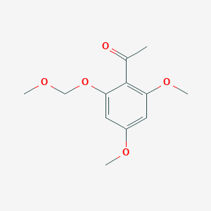 1-[2,4-Dimethoxy-6-(methoxymethoxy)phenyl]ethan-1-one