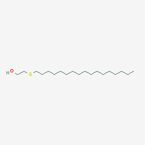 molecular formula C19H40OS B14618315 2-(Heptadecylsulfanyl)ethan-1-ol CAS No. 58840-38-3