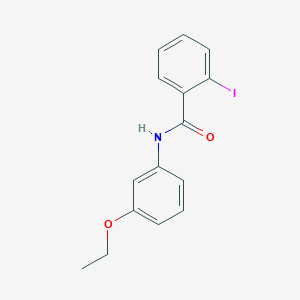 molecular formula C15H14INO2 B14618344 N-(3-Ethoxyphenyl)-2-iodobenzamide CAS No. 58494-88-5