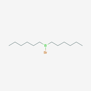 molecular formula C12H26BBr B14618372 Borane, bromodihexyl- CAS No. 57476-26-3