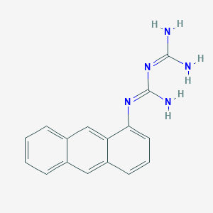 N''-Anthracen-1-yl-N-(diaminomethylidene)guanidine