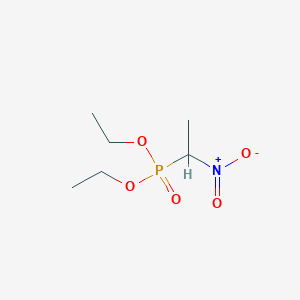 Phosphonic acid, (1-nitroethyl)-, diethyl ester