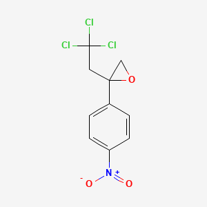 2-(4-Nitrophenyl)-2-(2,2,2-trichloroethyl)oxirane