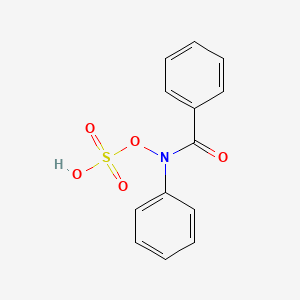 N-Phenyl-N-(sulfooxy)benzamide