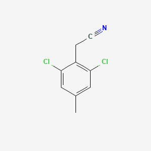 molecular formula C9H7Cl2N B1461852 2,6-Dichloro-4-methylphenylacetonitrile CAS No. 1806348-23-1