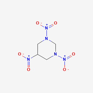 Pyrimidine, hexahydro-1,3,5-trinitro-