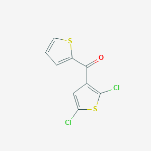 (2,5-Dichlorothiophen-3-yl)(thiophen-2-yl)methanone