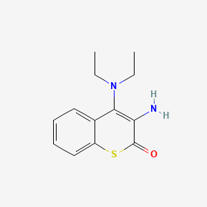 1-Thiocoumarin, 3-amino-4-diethylamino-