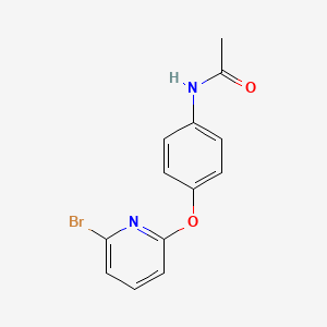 N-{4-[(6-Bromopyridin-2-yl)oxy]phenyl}acetamide