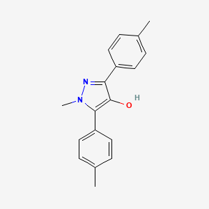 1-Methyl-3,5-bis(4-methylphenyl)-1H-pyrazol-4-ol