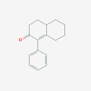 2(3H)-Naphthalenone, 4,4a,5,6,7,8-hexahydro-1-phenyl-