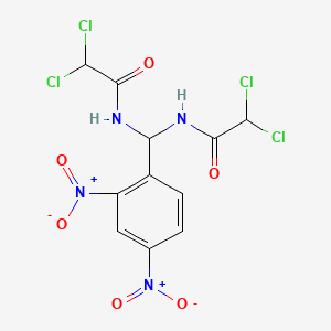 N,N'-[(2,4-Dinitrophenyl)methylene]bis(2,2-dichloroacetamide)