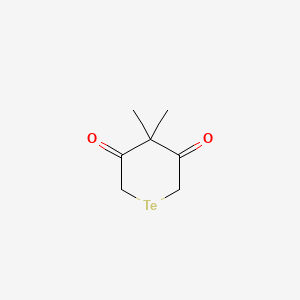 4,4-Dimethyltellurane-3,5-dione