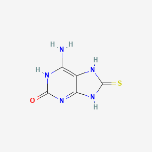 6-Amino-8-sulfanylidene-1,3,7,8-tetrahydro-2H-purin-2-one