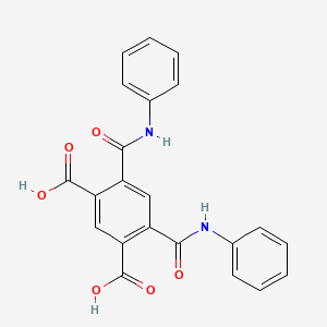 4,6-Bis(phenylcarbamoyl)benzene-1,3-dicarboxylic acid