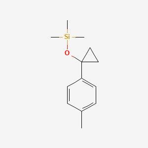 Silane, trimethyl[[1-(4-methylphenyl)cyclopropyl]oxy]-