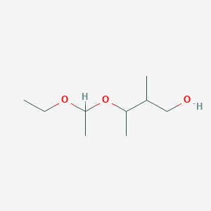 molecular formula C9H20O3 B14619025 1-Butanol, 3-(1-ethoxyethoxy)-2-methyl- CAS No. 59410-44-5