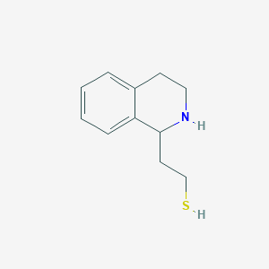 2-(1,2,3,4-Tetrahydroisoquinolin-1-yl)ethane-1-thiol