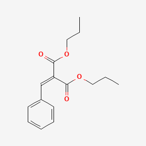 molecular formula C16H20O4 B14619053 Dipropyl benzylidenepropanedioate CAS No. 59832-48-3