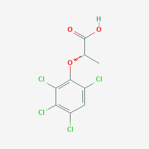 (2S)-2-(2,3,4,6-tetrachlorophenoxy)propanoic acid