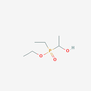 Ethyl ethyl(1-hydroxyethyl)phosphinate