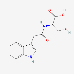 N-[(1H-Indol-3-yl)acetyl]-L-serine