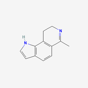 1H-Pyrrolo[2,3-f]isoquinoline, 8,9-dihydro-6-methyl-