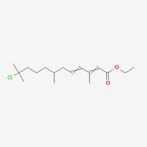 Ethyl 11-chloro-3,7,11-trimethyldodeca-2,4-dienoate