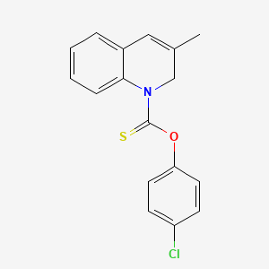 O-(4-Chlorophenyl) 3-methylquinoline-1(2H)-carbothioate