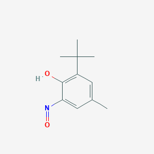 Phenol, 2-(1,1-dimethylethyl)-4-methyl-6-nitroso-