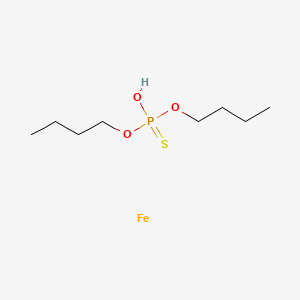 O,O-Dibutyl hydrogen phosphorothioate--iron (1/1)