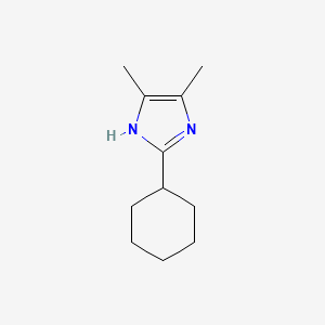 1H-Imidazole, 2-cyclohexyl-4,5-dimethyl-