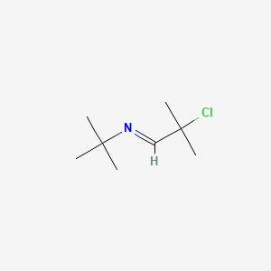 (1E)-N-tert-Butyl-2-chloro-2-methylpropan-1-imine