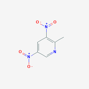 molecular formula C6H5N3O4 B14619359 2-Methyl-3,5-dinitropyridine CAS No. 57927-99-8