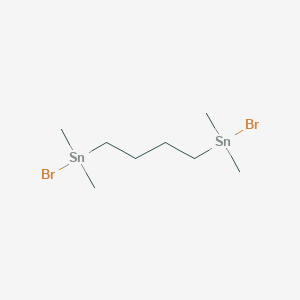 (Butane-1,4-diyl)bis[bromo(dimethyl)stannane]