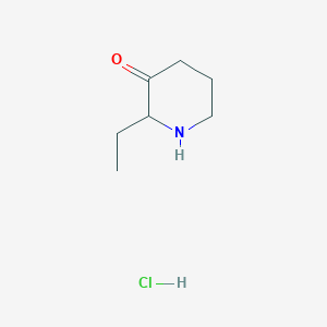2-Ethylpiperidin-3-one hydrochloride