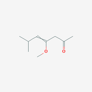 4-Methoxy-6-methylhept-4-EN-2-one