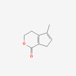 5-Methyl-4,7-dihydrocyclopenta[c]pyran-1(3H)-one