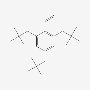 1,3,5-Tris(2,2-dimethylpropyl)-2-ethenylbenzene