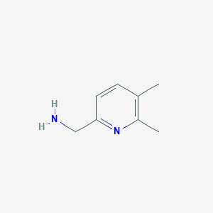 molecular formula C8H12N2 B1461957 (5,6-Dimethylpyridin-2-YL)methanamine CAS No. 543713-56-0