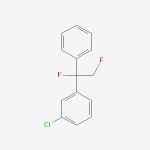 1-Chloro-3-(1,2-difluoro-1-phenylethyl)benzene