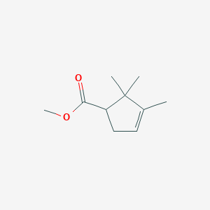 Methyl 2,2,3-trimethylcyclopent-3-ene-1-carboxylate