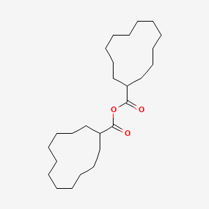 molecular formula C26H46O3 B14619667 Cyclododecanecarboxylic anhydride CAS No. 58101-52-3