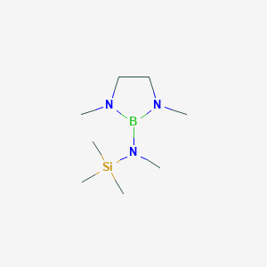 N,1,3-Trimethyl-N-(trimethylsilyl)-1,3,2-diazaborolidin-2-amine