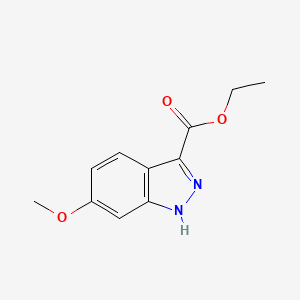 B1461972 Ethyl 6-methoxy-1H-indazole-3-carboxylate CAS No. 858671-77-9