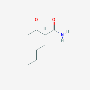 2-Acetylhexanamide