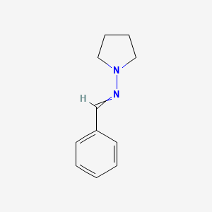 1-phenyl-N-pyrrolidin-1-ylmethanimine