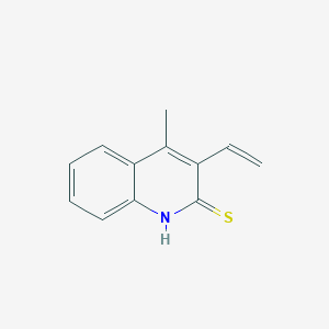 3-ethenyl-4-methyl-1H-quinoline-2-thione