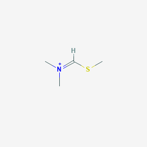 N,N-Dimethyl(methylsulfanyl)methaniminium